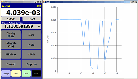 ILT1000 screen